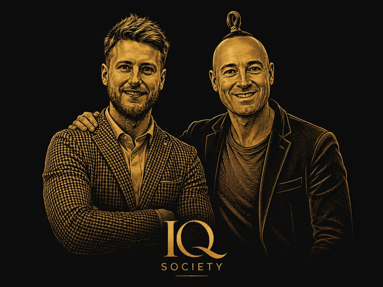 Stephan und Michael, die Gründer der IQ-Society